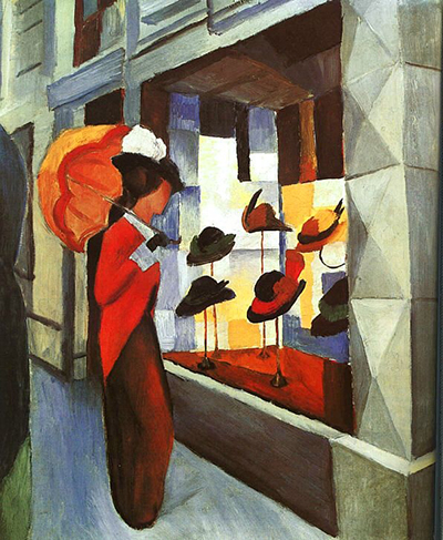 The Hat Shop August Macke